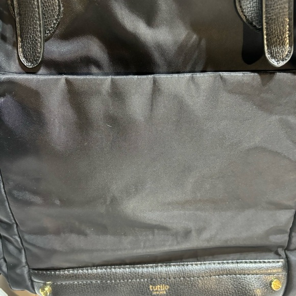 Tutilo New York Black Nylon Backpack
